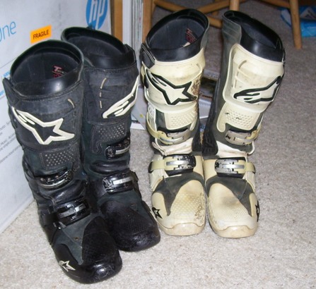 second hand mx boots
